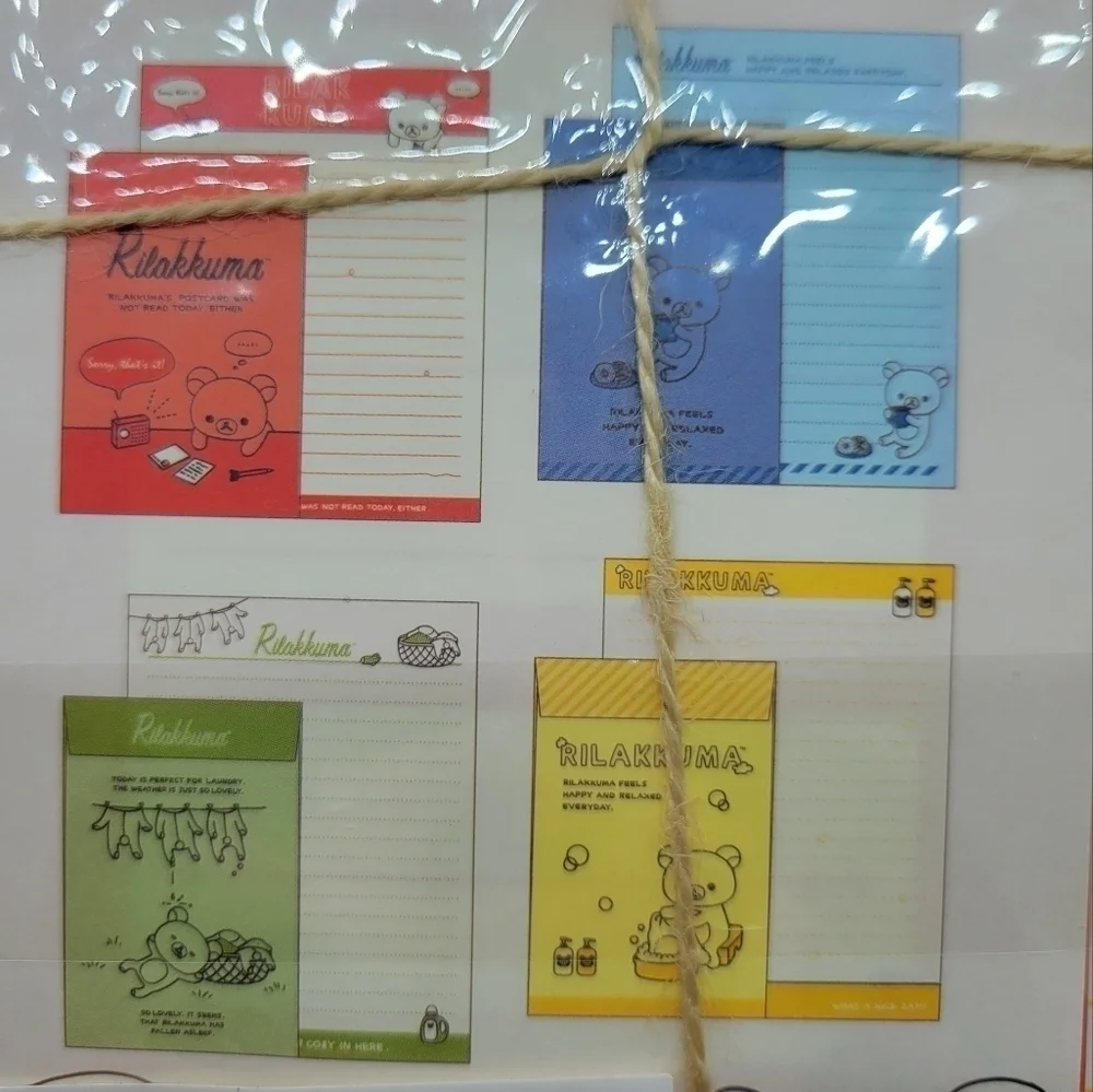 Rilakkuma stationary letter set